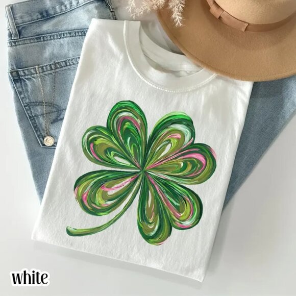 Tops - St Patricks Day Shirt, Lucky Tshirt, Cute Saint Patricks Day Tee